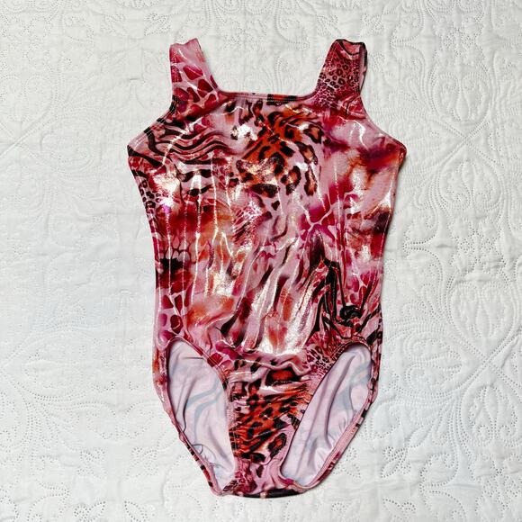 Kids Animal Print Dance Costume - Picture 2 of 6